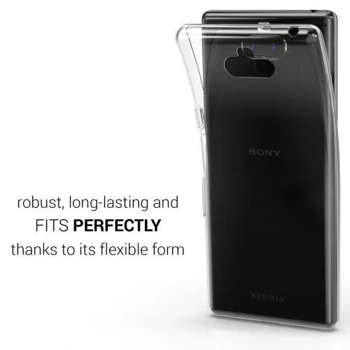 Θήκη για Sony Xperia 10, Silicone, Transparent, 47999.03