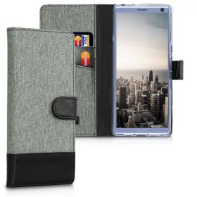  Κάλυμμα για Sony Xperia 10 Plus, Textile, Grey, 48001.01