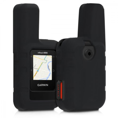 Προστατευτική θήκη για GPS Garmin inReach Mini, Kwmobile, Μαύρο, Σιλικόνη, 48045.01
