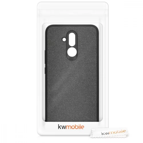 Θήκη για Huawei Mate 20 Lite, Textile, Μαύρο, 48006.02
