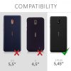 Κάλυμμα για Nokia 1 Plus, Textile, Grey, 48021.01