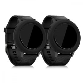   Σετ 2 θηκών για Garmin Vivoactive 3, Silicone, Black, 44912.47
