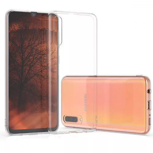 Θήκη για Samsung Galaxy A50, Silicone, Transparent, 48053.03