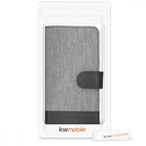 Θήκη για Alcatel 3 (2019) / 3L (2019), Textile, Grey, 48095.22