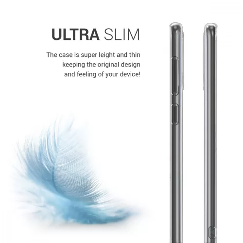 Θήκη για Samsung Galaxy A50, Silicone, Transparent, 48060.02