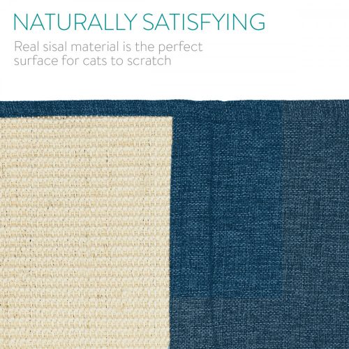 Σετ 2x Προστασία από γρατσουνιές για γάτες, 60x45 cm, Sisal, Blue, 46354.04.17