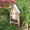 Hotel pentru insecte Navaris cu stake, 57 cm, ecologic, pentru insecte, 48190.2