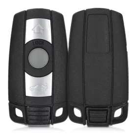   Μπρελόκ για BMW - 3 Κουμπιά - Keyless Go, kwmobile, Πλαστικό, Μαύρο, 48235.01