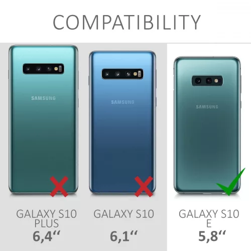 Θήκη για Samsung Galaxy S10e, Ξύλινη, Καφέ, 47941.02