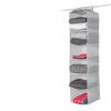 Οργανωτής κρεμαστών ρούχων, 5 ράφια, 30 x 30 x 126 cm, 46267.22.1