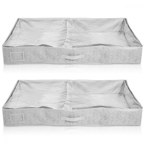 Σετ 2x Ντουλάπα κάτω από το κρεβάτι με μέγεθος 91 x 50 x 14 cm και παράθυρο με θέα, 46268.22.2