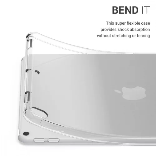 Κάλυμμα για το tablet Apple iPad Air 3, Kwmobile, Transparent, Silicon, 48339.03