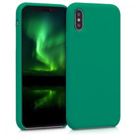   Θήκη για Apple iPhone X / iPhone XS, Silicone, Green, 42495.142