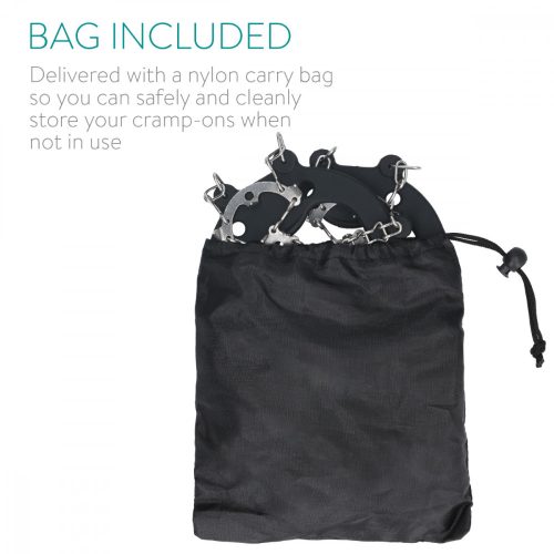 Αντιολισθητικές γωνίες παπουτσιών για πάγο και χιόνι, μέγεθος M, 48411.2