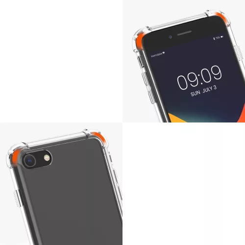 Θήκη για Apple iPhone 8 / iPhone 7 / iPhone SE 2, Silicone, Transparent, 47247.07