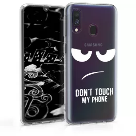   Κάλυμμα για Samsung Galaxy A40, Silicone, Transparent, 48542.02