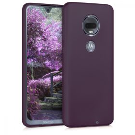   Θήκη για Motorola Moto G7 / Moto G7 Plus, Silicone, Purple, 47485.115