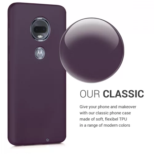 Θήκη για Motorola Moto G7 / Moto G7 Plus, Silicone, Purple, 47485.115