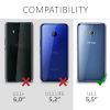 Θήκη για HTC U11, Silicone, Transparent, 48637.03