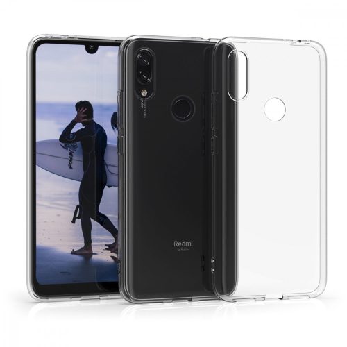 Θήκη για Xiaomi Redmi 7, Silicone, Transparent, 48648.03