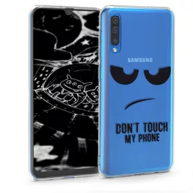  Θήκη για Samsung Galaxy A50, Silicone, Transparent, 48060.04