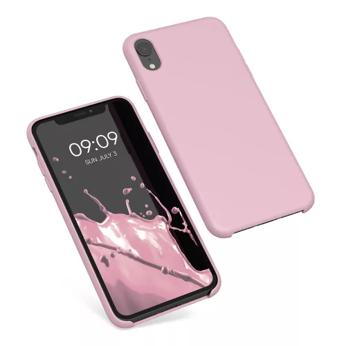 Θήκη για Apple iPhone XR, Σιλικόνη, Ροζ χρυσό, 45910.156