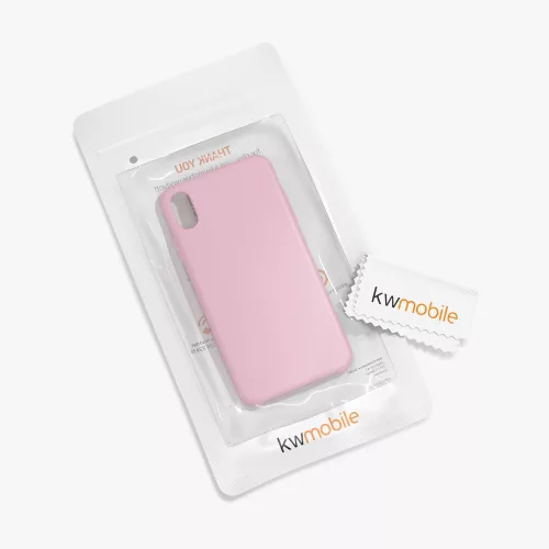 Θήκη για Apple iPhone XR, Σιλικόνη, Ροζ χρυσό, 45910.156