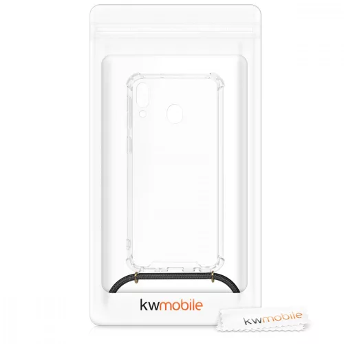 Θήκη για Samsung Galaxy M20, Silicone, Transparent, 48701.01