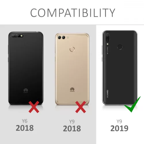 Κάλυμμα για Huawei Y9 (2019), Οικολογικό δέρμα, Πολύχρωμο, 48780.02