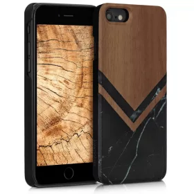   Θήκη για Apple iPhone 6 / iPhone 6s, Ξύλο, Καφέ, 46078.16