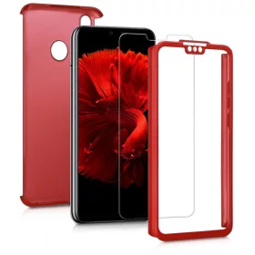   Κάλυμμα για Huawei Y9 (2019), Polycarbonate, Red, 48889.36