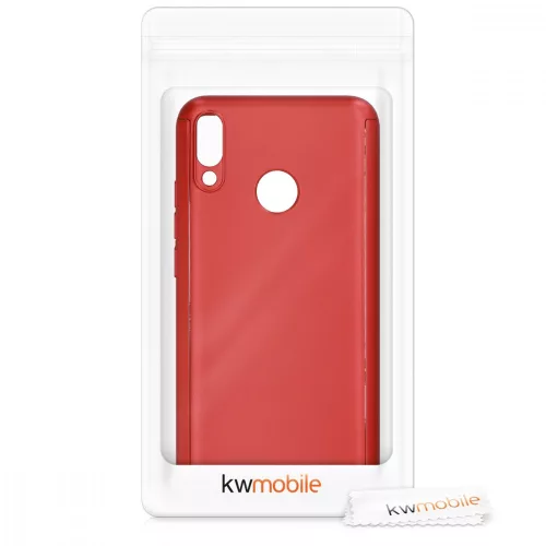 Κάλυμμα για Huawei Y9 (2019), Polycarbonate, Red, 48889.36