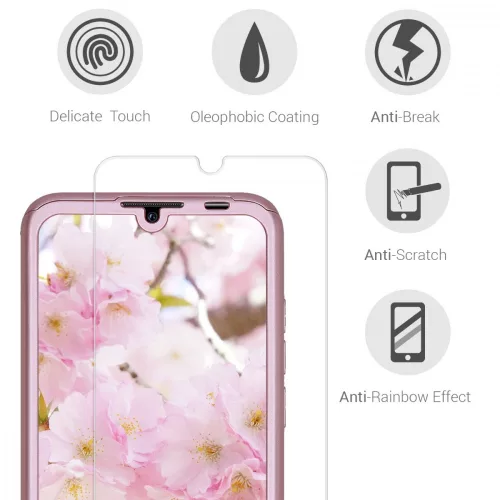 Θήκη για Huawei P Smart Plus (2019), Polycarbonate, Pink, 48892.31