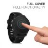 Σετ 2 θηκών για Garmin Forerunner 935/Forerunner 945, Kwmobile, Μαύρο/Γκρι, Πλαστικό, 48987.01