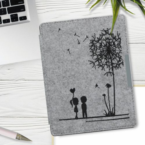 Θήκη για Kobo Aura H2O Edition 2, Textile, Grey, 49111.01