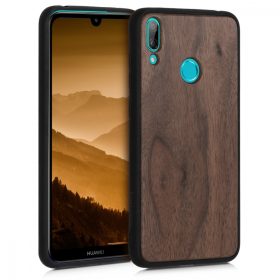   Θήκη για Huawei Y7 (2019) / Y7 Prime (2019), Ξύλο, Καφέ, 49160.18