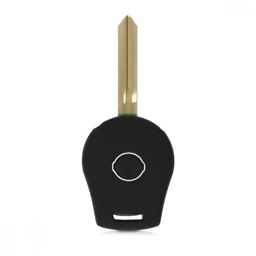 Κάλυμμα κλειδιού αυτοκινήτου για Nissan - 4 Κουμπιά, Σιλικόνη, Μαύρο, 49187.01