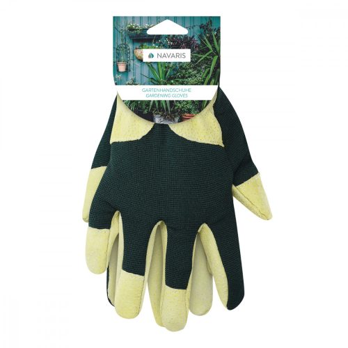 Γάντια κηπουρικής Navaris Suede, μέγεθος XL, ύφασμα Spandex, 49174.04