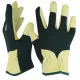 Navaris Suede Gardening Gloves, Size M, Spandex Fabric, 49174.02