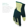 Navaris Suede Gardening Gloves, Size M, Spandex Fabric, 49174.02