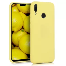   Θήκη για Huawei Y9 (2019), Σιλικόνη, Κίτρινη, 46533.49