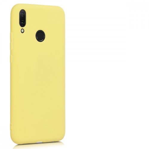 Θήκη για Huawei Y9 (2019), Σιλικόνη, Κίτρινη, 46533.49