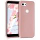 Θήκη για Google Pixel 3a, Silicone, Rose Gold, 47590.31