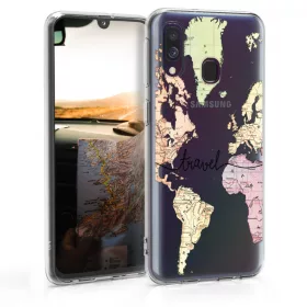   Θήκη για Samsung Galaxy A40, Σιλικόνη, Πολύχρωμη, 48542.05