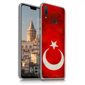   Θήκη για Huawei Y9 (2019), Σιλικόνη, Κόκκινο, 49340.01