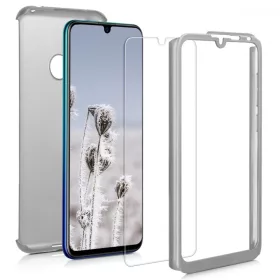   Θήκη για Huawei Y7 (2019) / Y7 Prime (2019), Polycarbonate, Ασημί, 47665,67