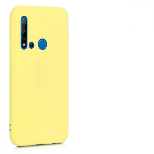 Θήκη για Huawei P20 Lite (2019), Σιλικόνη, Κίτρινο, 49451.49