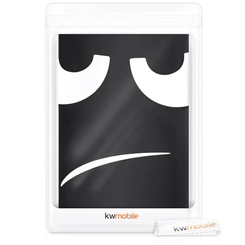 Κάλυμμα τρολερ μεγέθους XL, Kwmobile, Μαύρο/Λευκό, Lycra, 45230.4.01