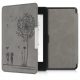 Θήκη για Kindle Paperwhite 10, Οικολογικό δέρμα, Γκρι, 48975.03