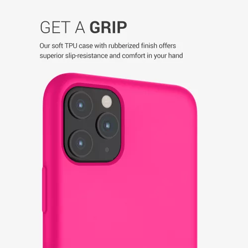 Θήκη για Apple iPhone 11 Pro Max, Silicone, Pink, 49725.08